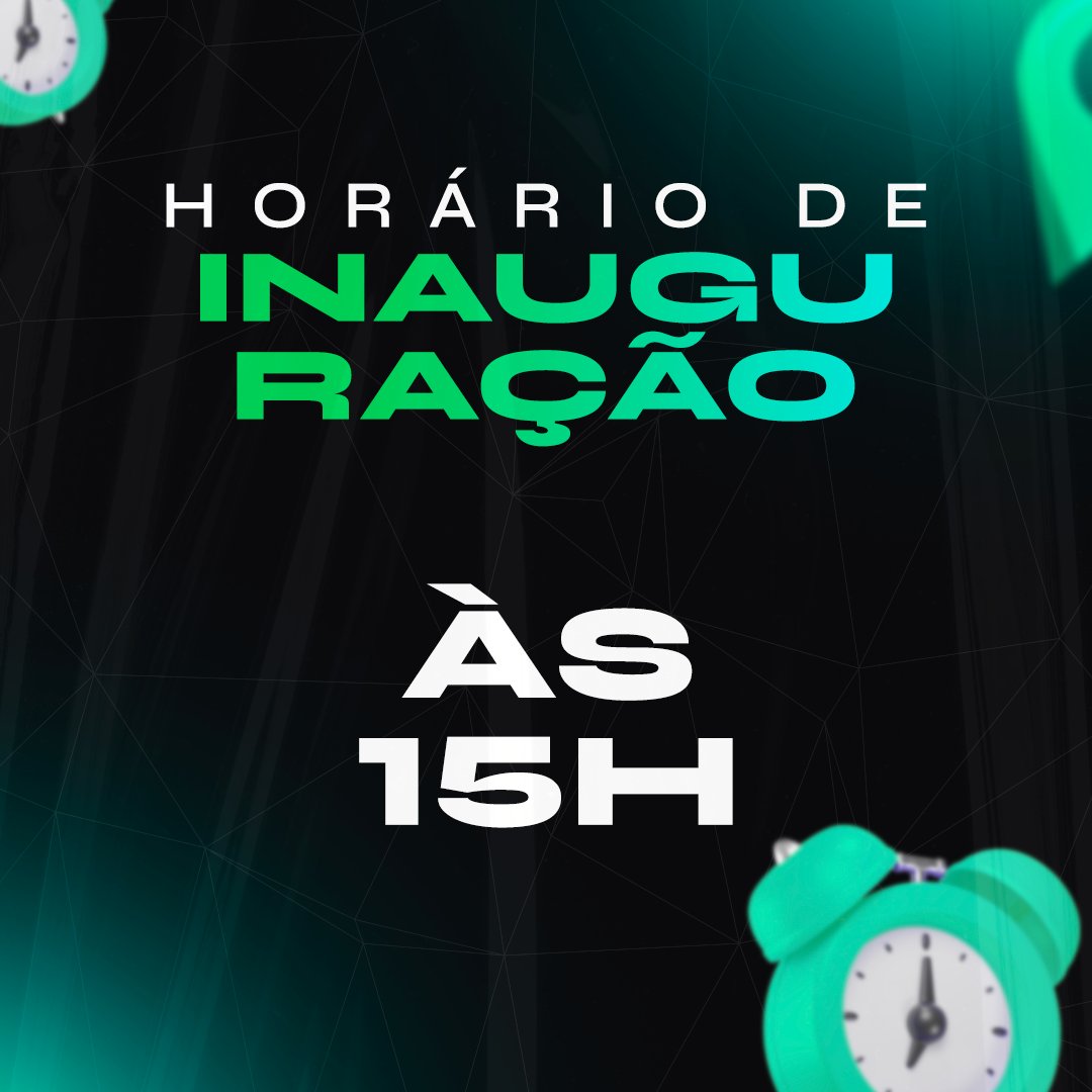 OiticicaValley's tweet image. 🚀 Prepare-se para o grande dia!

Defina o alarme no seu celular no dia 02/09, às 15h, a nossa inauguração vai acontecer! Não perca esse momento incrível.
.
.
#oiticicavalley #inauguração #comunidadetech #ufersapaudosferros