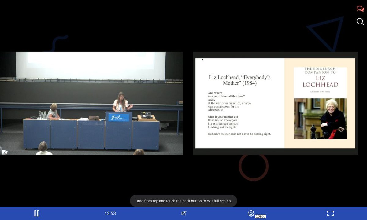 NTranscanadian's tweet photo. Our team member @AMAUniovi presented her paper "Maternity/ Motherhood: People Like Her by Ellery Lloyd" at #ESSE024. Good job! https://t.co/r9M1D79zip