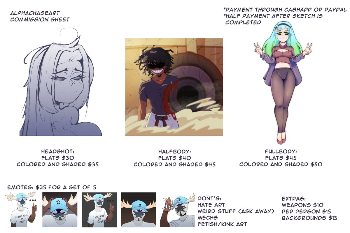 alphachaseart's tweet photo. Got a few out the way so far, its always open! https://t.co/ffvd7xKKiK