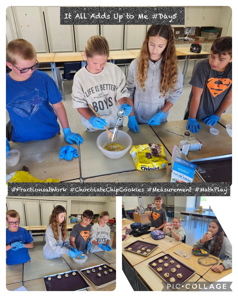 It All Adds Up to Me = It All Adds Up to Fun for these kiddos! Finished the week strong with a lot of smiles, laughs and delicious cookies! <a href="/GEDSB_Lightning/">Langton Public School</a> <a href="/GEDSB/">Grand Erie District School Board</a> #mathplay #measurement #number #fractions #outdooreducation #realworldmath