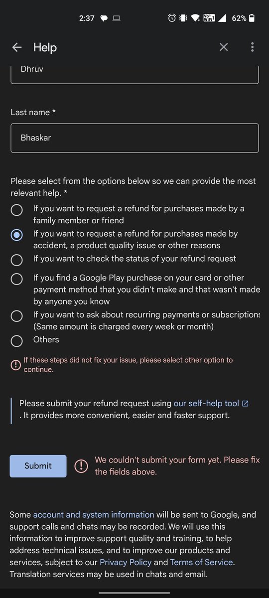 dhruvbhaskar1's tweet photo. @GooglePlay I had cancelled the subscription for this linkedin premium thing but still my account was debited. I checked with my bank too, there are no standing instructions active. Please assist and stop acting like thieves @GoogleIndia @Google @sundarpichai https://t.co/Xmv81Gzydj