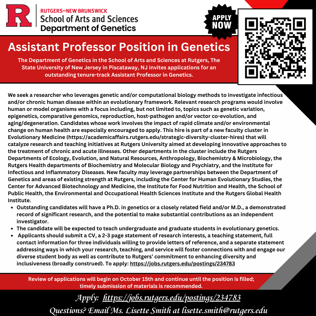 yangjiekun's tweet photo. Our department is hiring for a new faculty position. As the newest member, I’ve been thrilled by the collegial environment and the incredible support here. If you're passionate about research and collaboration, consider joining us! #AcademicJobs #ResearchOpportunities @RutgersSAS https://t.co/GQcCqUwrdL