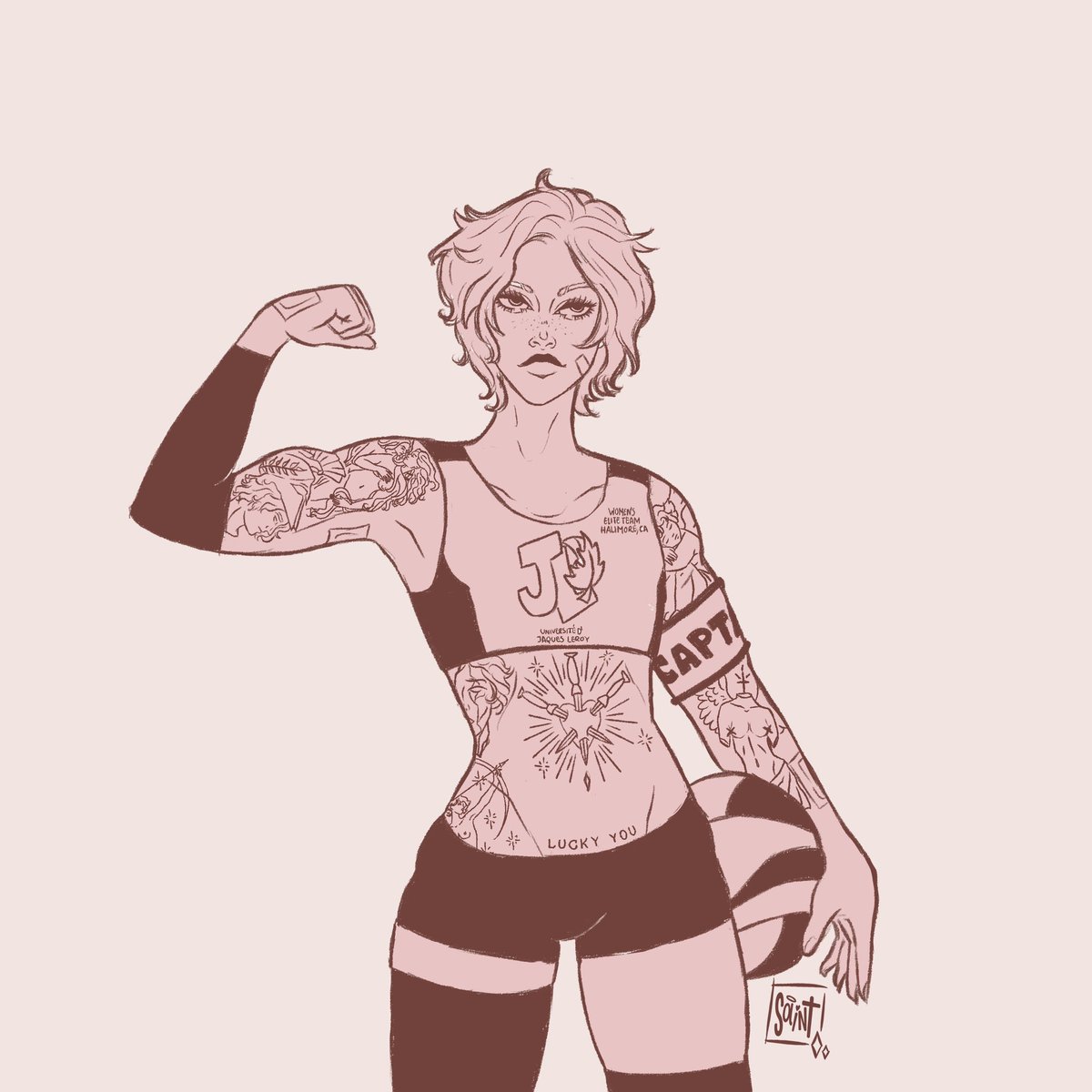 _OCVERSE_'s tweet photo. 🎀 Sadie 
🎀 She/her
🎀 Lesbiana

🎀 Le gusta ver series largas y los juegos olímpicos.
🎀 Es muy activa y ama las salidas a lugares divertidos topo juegos así suenen infantiles.
🎀 Le encantan las chicas con intereses de nicho y en carreras de STEM https://t.co/MP4xkFLeAm