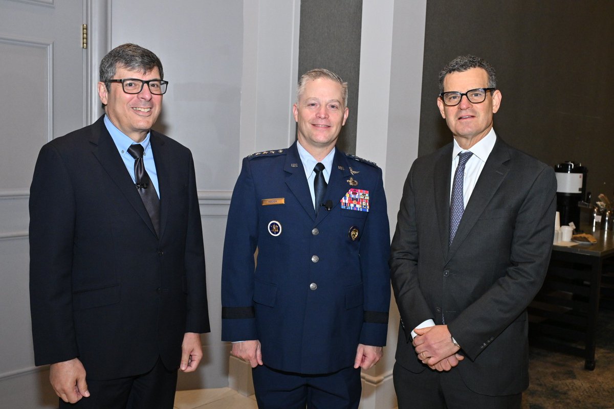 NRO_gov's tweet photo. Today Dr. Scolese joined a panel of senior leaders across the Intelligence Community at #IntelSummit24 to address strategic intelligence challenges.
Dr. Scolese spoke to NRO's historic pace of innovation and the partnerships that help maintain our advantage.
📷: @INSAlliance https://t.co/p3l2IxZaXT