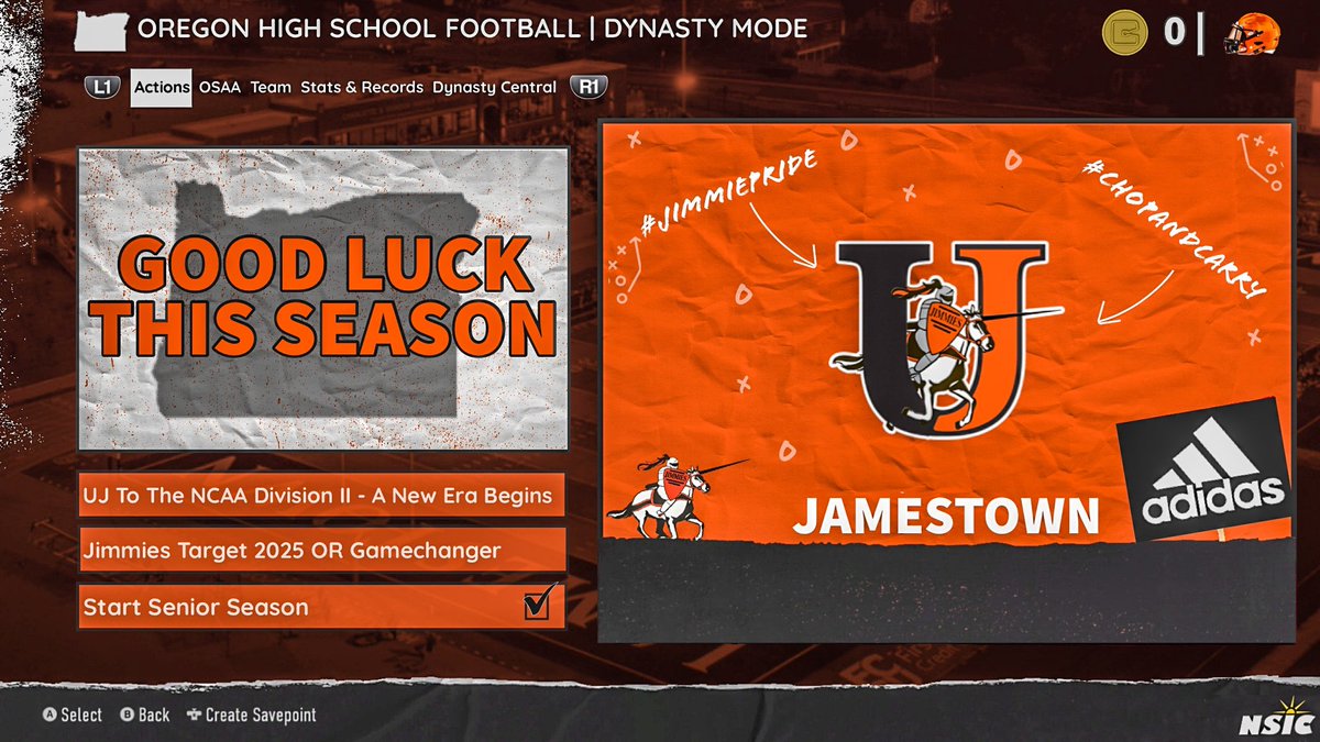Thanks for the good luck <a href="/CoachEricBecker/">Eric Becker</a>  <a href="/JimmieFootball/">Jamestown Football</a> <a href="/CoachZim_UJ/">Josh Zimmer</a> <a href="/GametimeRC/">Gametime Recruiting & Consulting</a> <a href="/TLive_88/">Coach Lively</a>