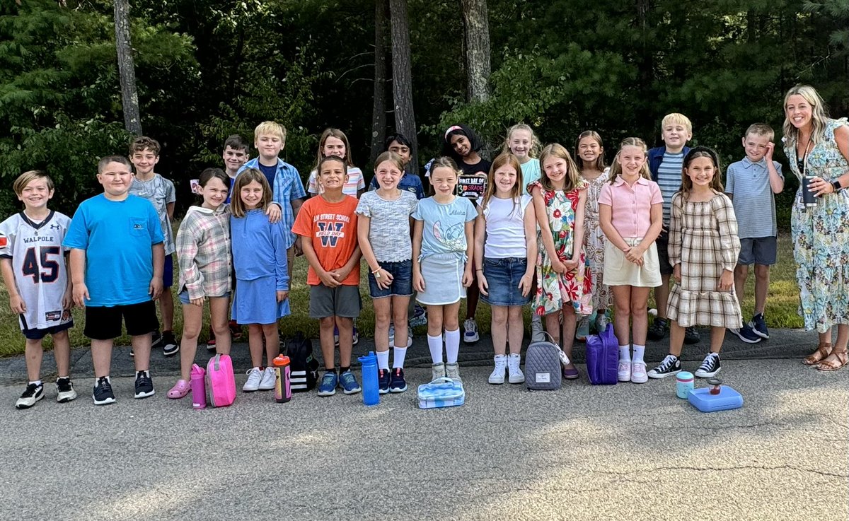 Had such a special day with these third graders! Looking forward to a great year! <a href="/elmwalpole/">Elm Street School</a>