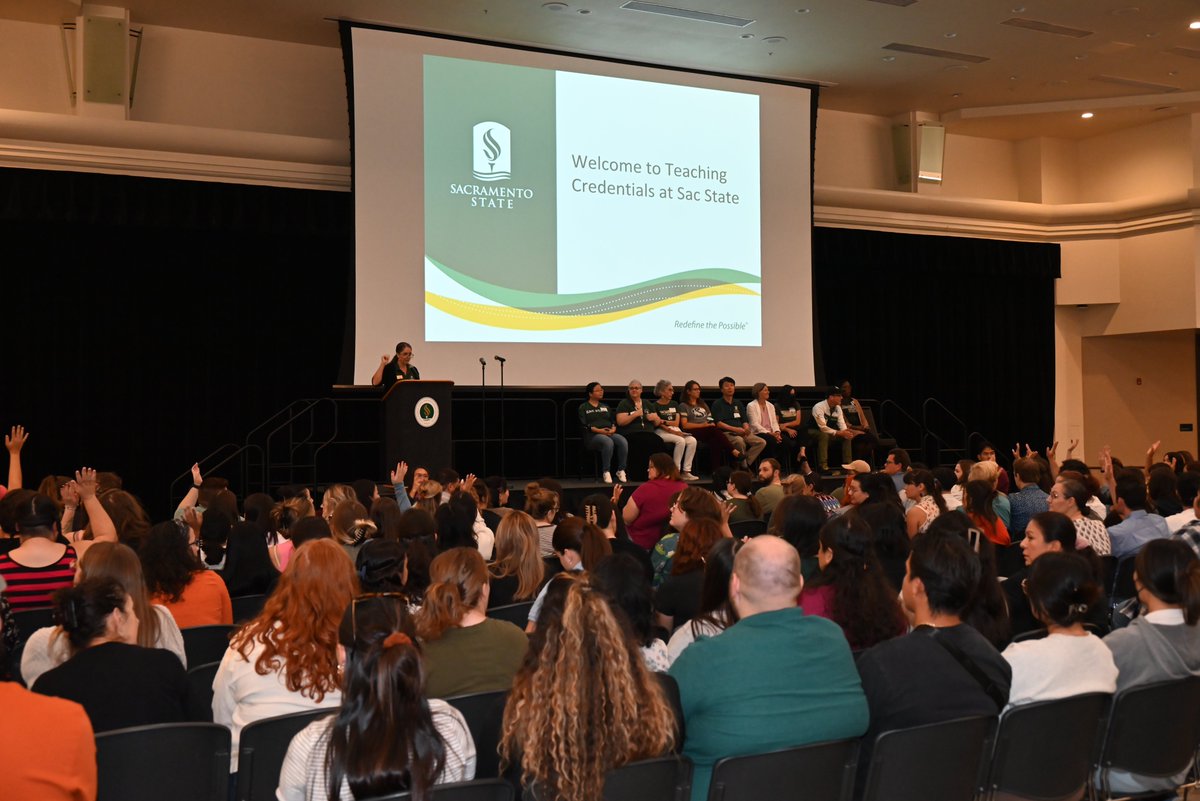 coesacstate's tweet image. Teaching Credentials Orientation! We’re thrilled to welcome students from all over the nation to the College of Ed. We’re happy to be a part of your journey and can’t wait to see all the amazing things you’ll accomplish! #TeachingCredentials #FutureEducators
