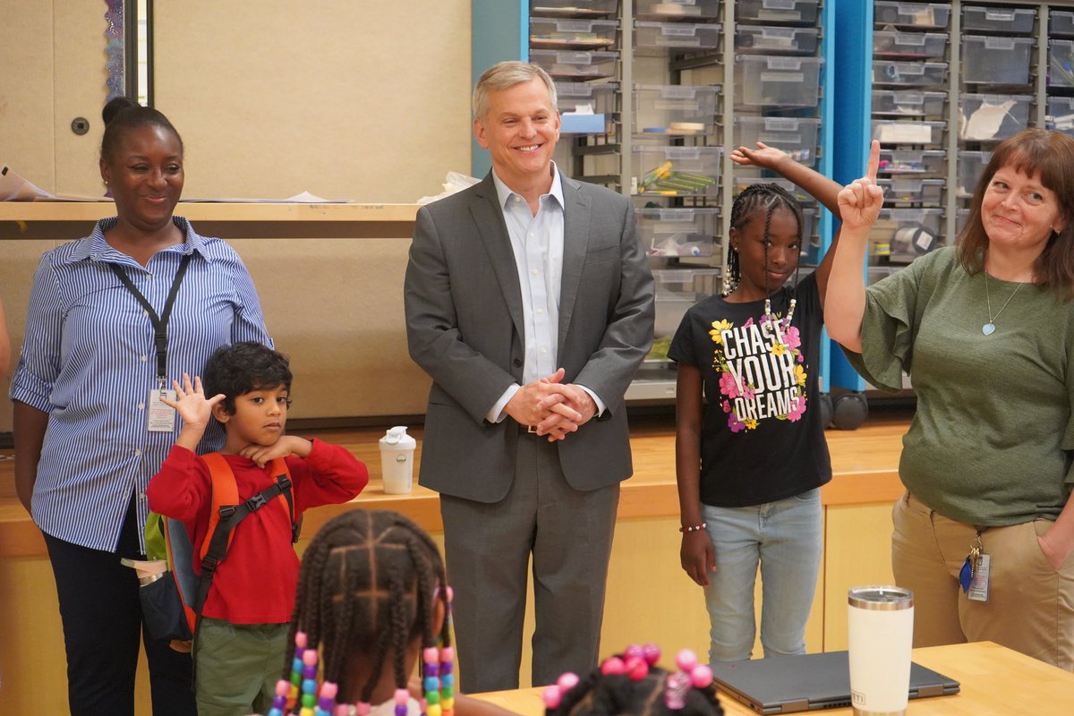 NC Attorney General (@ncago) on Twitter photo It’s back to school time for our young North Carolinians and today Attorney General <a href="/JoshStein_/">Josh Stein</a> welcomed Bugg Elementary School students.
AG Stein is committed, this year and every year, to protecting kids and fighting for children’s right to a sound, basic education. It’s back to school time for our young North Carolinians and today Attorney General <a href="/JoshStein_/">Josh Stein</a> welcomed Bugg Elementary School students.
AG Stein is committed, this year and every year, to protecting kids and fighting for children’s right to a sound, basic education.
