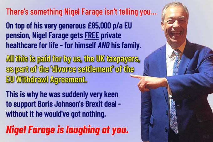 WistfulCass's tweet image. No need for #ITVNews to show clip of vile, lying, contrarian Nigel Farage talking about 'Starmer planning to reverse #Brexit' 

#Inexcusable &amp;amp; #Unnecessary 

#Newsnight #SkyPapers