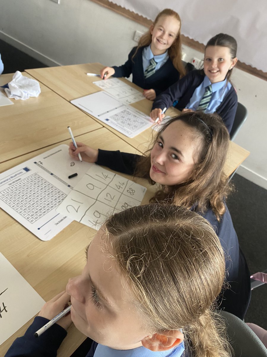 MrsHarveyStPat's tweet image. ✖️Bingo Time✖️🙌 😉 #timestables #mathsinaction @StPatricksPS15