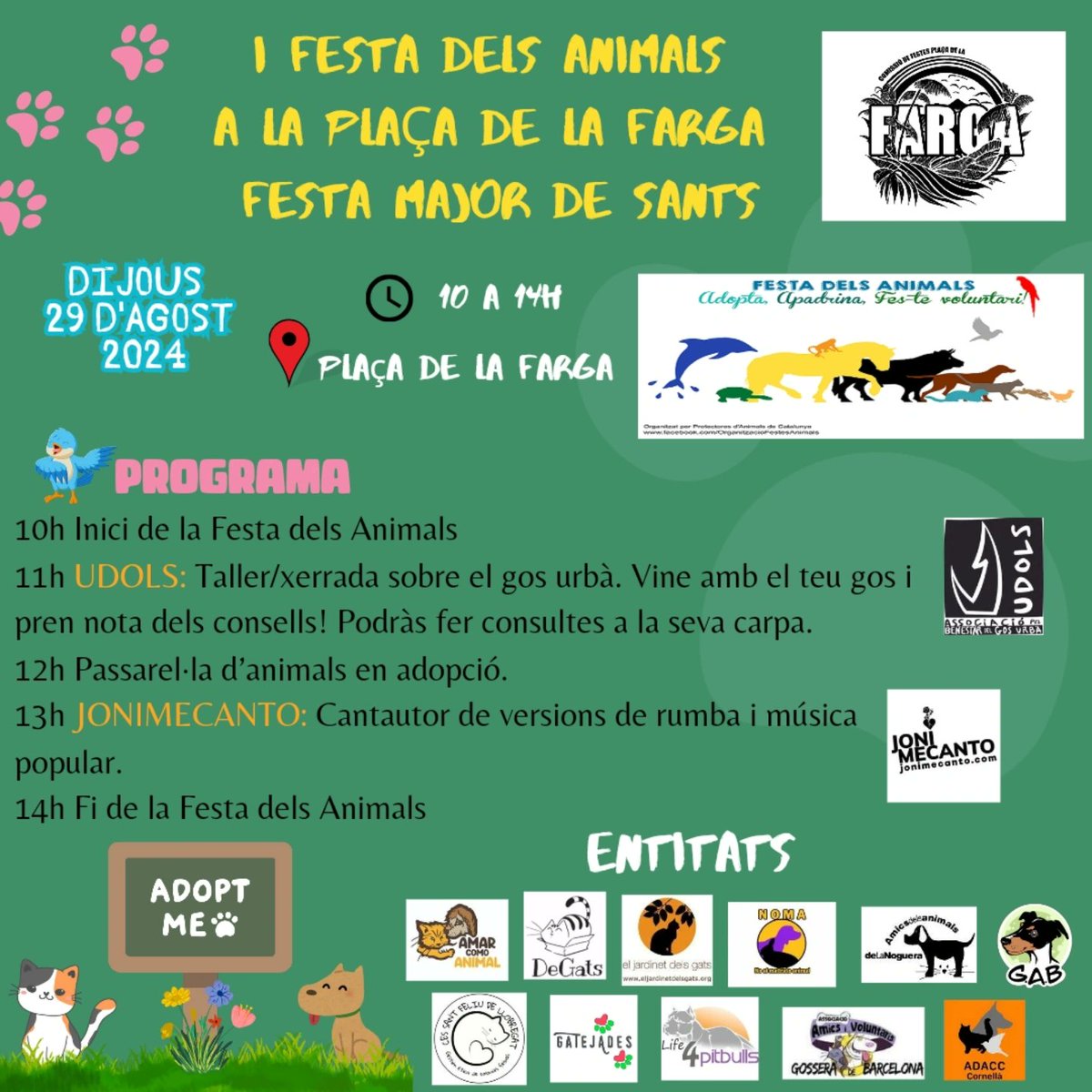 Festes del Animals tweet media