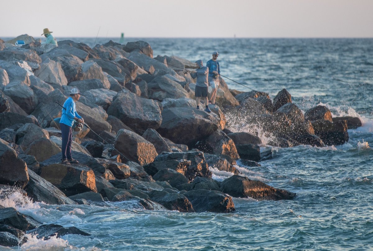 Hooked on the thrill of sunset fishing at St. Andrews State Park! Every cast from the jetties brings that perfect blend of excitement and peace. 🎣

#LovePC #DestinationPanamaCity