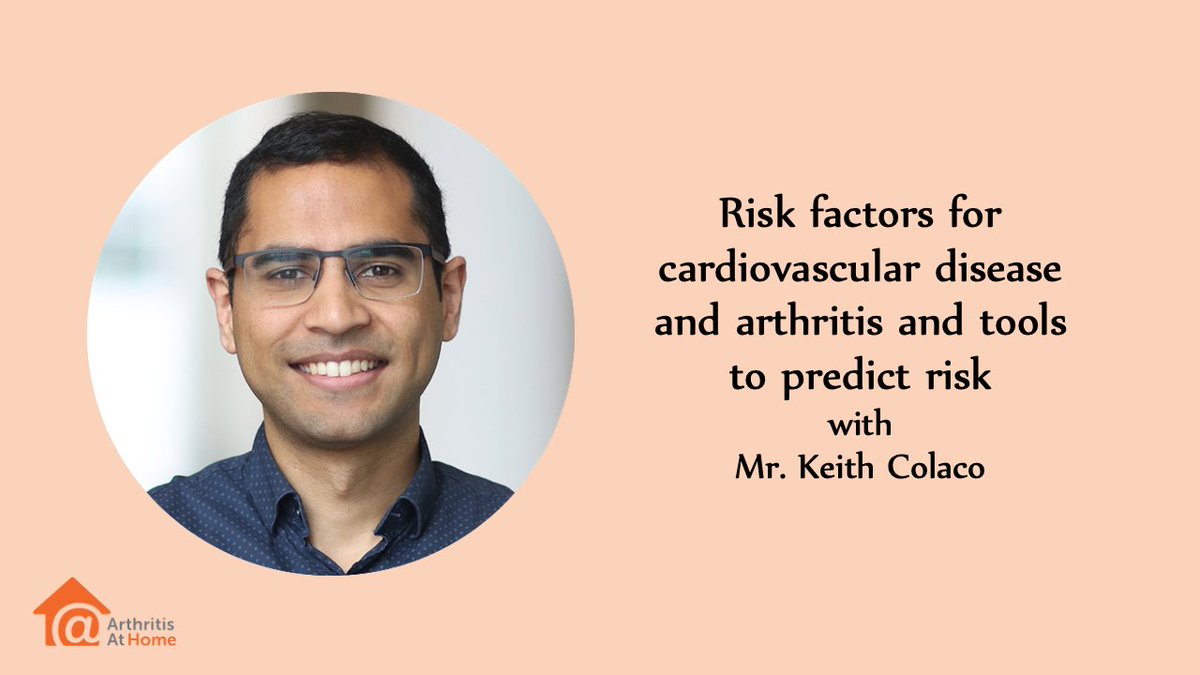 JointHealth (@acejointhealth) on Twitter photo JointHealth™ express - #ArthritisAtHome 239 – Risk factors for cardiovascular disease and arthritis and tools to predict risk. Watch now! arthritisathome.jointhealth.org/?p=5784
<a href="/keithcolaco/">Keith Colaco</a> <a href="/UofT/">University of Toronto</a> <a href="/WCHospital/">Women's College Hospital</a> <a href="/CardioRheum_Net/">Cardio-Rheumatology Network</a> <a href="/SpArthritis/">Canadian Spondyloarthritis Association</a> <a href="/lihi_eder/">Lihi Eder</a> <a href="/Arthritis_ARC/">Arthritis Research Canada</a> <a href="/ArthritisSoc/">Arthritis Society Canada</a> <a href="/HeartAssocMN/">AmericanHeartAssocMN</a> JointHealth™ express - #ArthritisAtHome 239 – Risk factors for cardiovascular disease and arthritis and tools to predict risk. Watch now! arthritisathome.jointhealth.org/?p=5784
<a href="/keithcolaco/">Keith Colaco</a> <a href="/UofT/">University of Toronto</a> <a href="/WCHospital/">Women's College Hospital</a> <a href="/CardioRheum_Net/">Cardio-Rheumatology Network</a> <a href="/SpArthritis/">Canadian Spondyloarthritis Association</a> <a href="/lihi_eder/">Lihi Eder</a> <a href="/Arthritis_ARC/">Arthritis Research Canada</a> <a href="/ArthritisSoc/">Arthritis Society Canada</a> <a href="/HeartAssocMN/">AmericanHeartAssocMN</a>