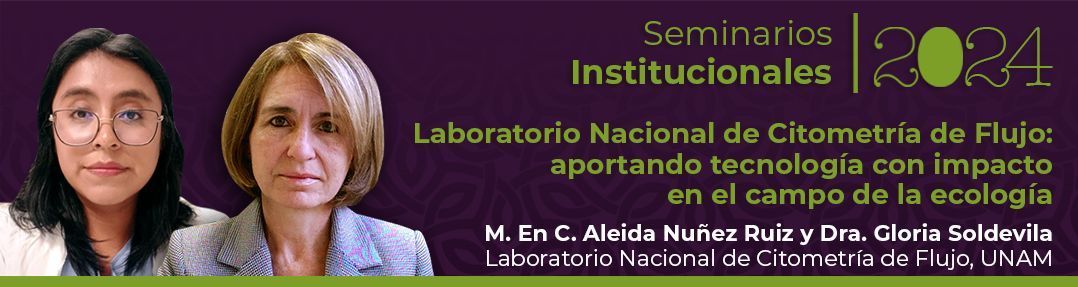 Les esperamos mañana 29 de Agosto 2024 en el seminario institucional del INECOL "Laboratorio Nacional de Citometría de Flujo: aportando tecnología con impacto en el campo de la ecologia"
Link aqui👉 buff.ly/4dDS9RO
