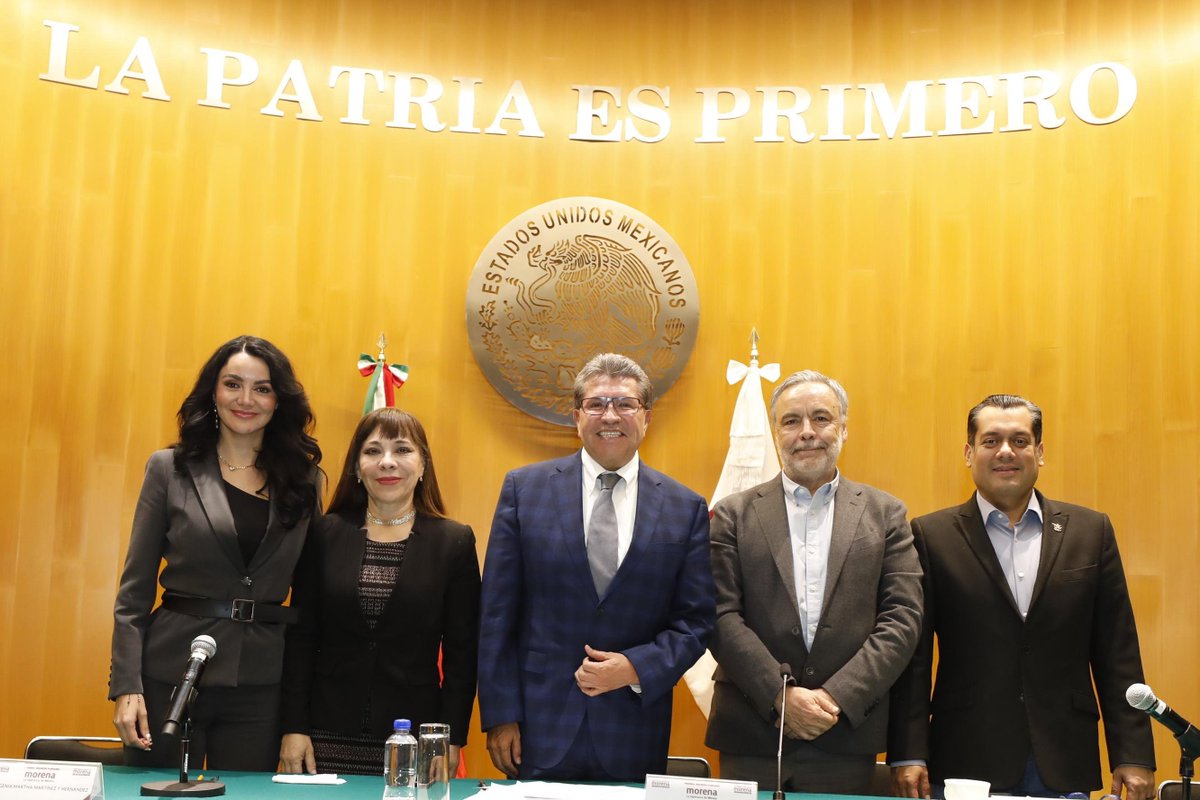 Agradezco a las y los compañeros de @PartidoMorena por confiar en mí para asumir la vicecoordinación del Grupo Parlamentario de <a href="/DiputadosMorena/">Tus Diputadas y Diputados Morena</a> en la LXVI Legislatura. Con unidad y compromiso, haremos historia junto a nuestra presidenta, la Dra. <a href="/Claudiashein/">Claudia Sheinbaum Pardo</a>. Desde