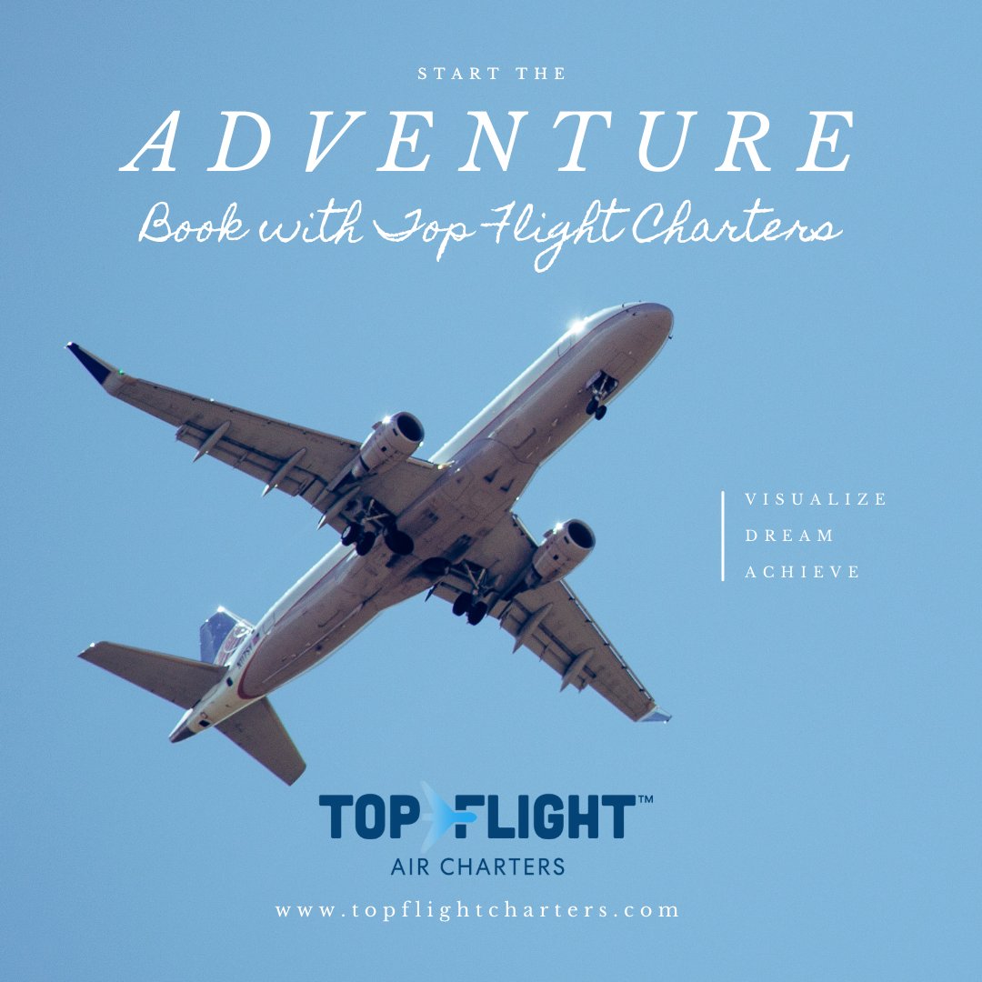 TF_Charters's tweet image. Visualize the win. Dream big. Achieve greatness. 🏆✈️

With Top Flight Charters, your team’s journey begins in the sky. We’re here to ensure your focus stays on the game while we handle the rest. Fly with us and turn every dream into an achievement.