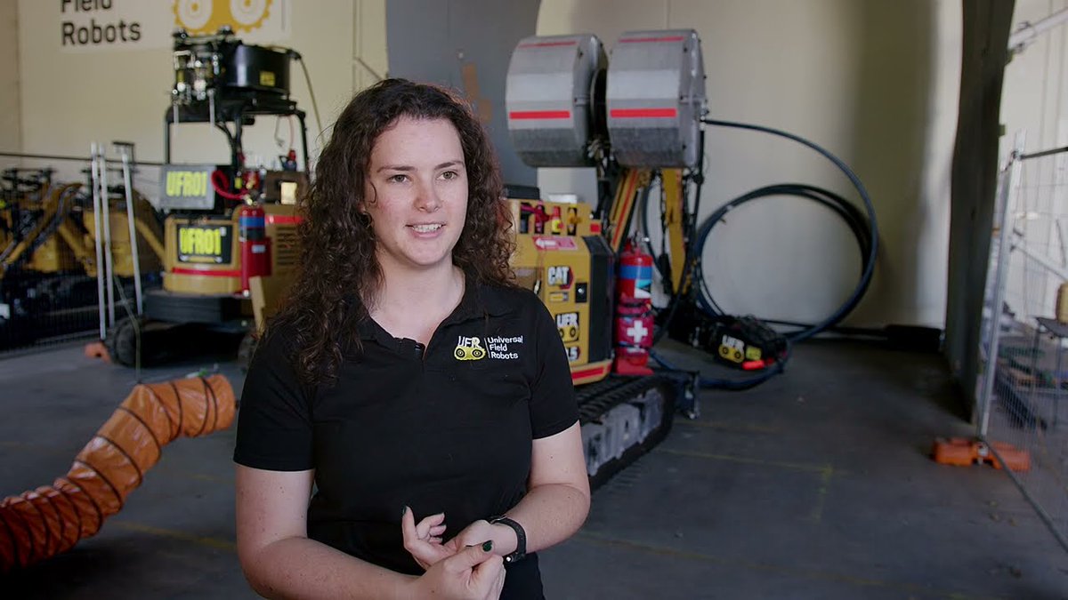 👋 Have you met #UFRAutoPrep? 💡🦾 Our #robotic system is designed for production #blasthole preparation &amp; #surveying aimed at removing personnel from hazardous areas while providing real-time #survey #data. Watch our video, presented by Jessie McVicar > youtube.com/watch?v=rK5YnB…