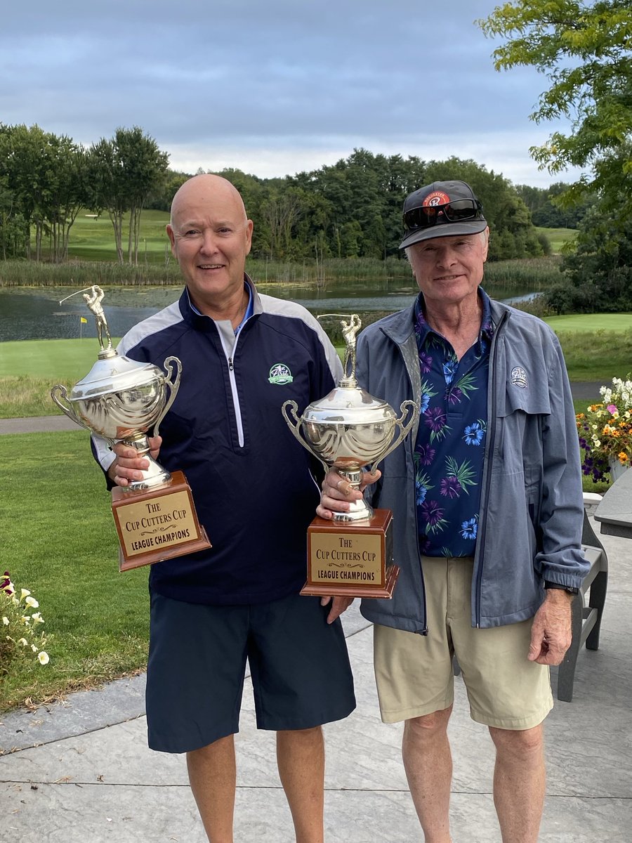 Congratulations to Mike Bamann and Tim Williams on capturing the win for the Cup Cutters League at The Links at Greystone. #cupcutters #The Links at Greystone