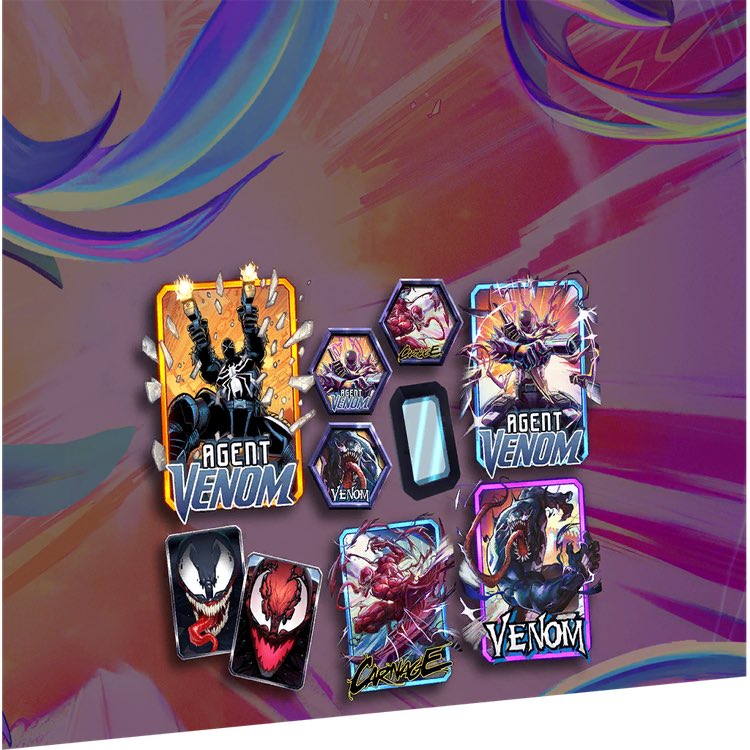 Itssss giveaway timeeeee ⚡️⚡️⚡️⚡️⚡️
One free venom season pass 
❌⭐️❌⭐️❌⭐️
Like 
Follow 
Retweet
Comment the card you hate the most! 🤣
Winner chosen 9/3/24
#marvelsnap