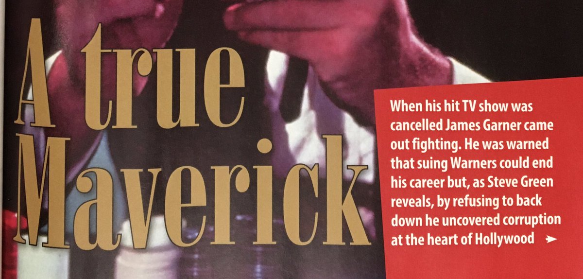 SteveGhostwords's tweet photo. #YoursRetro’s 78th issue lands across the UK tomorrow, including my feature on #JamesGarner’s legal battles with dishonest studio bosses. And many thanks to #GigiGarner for the kind words and signal boost. https://t.co/9UJoYnCchF