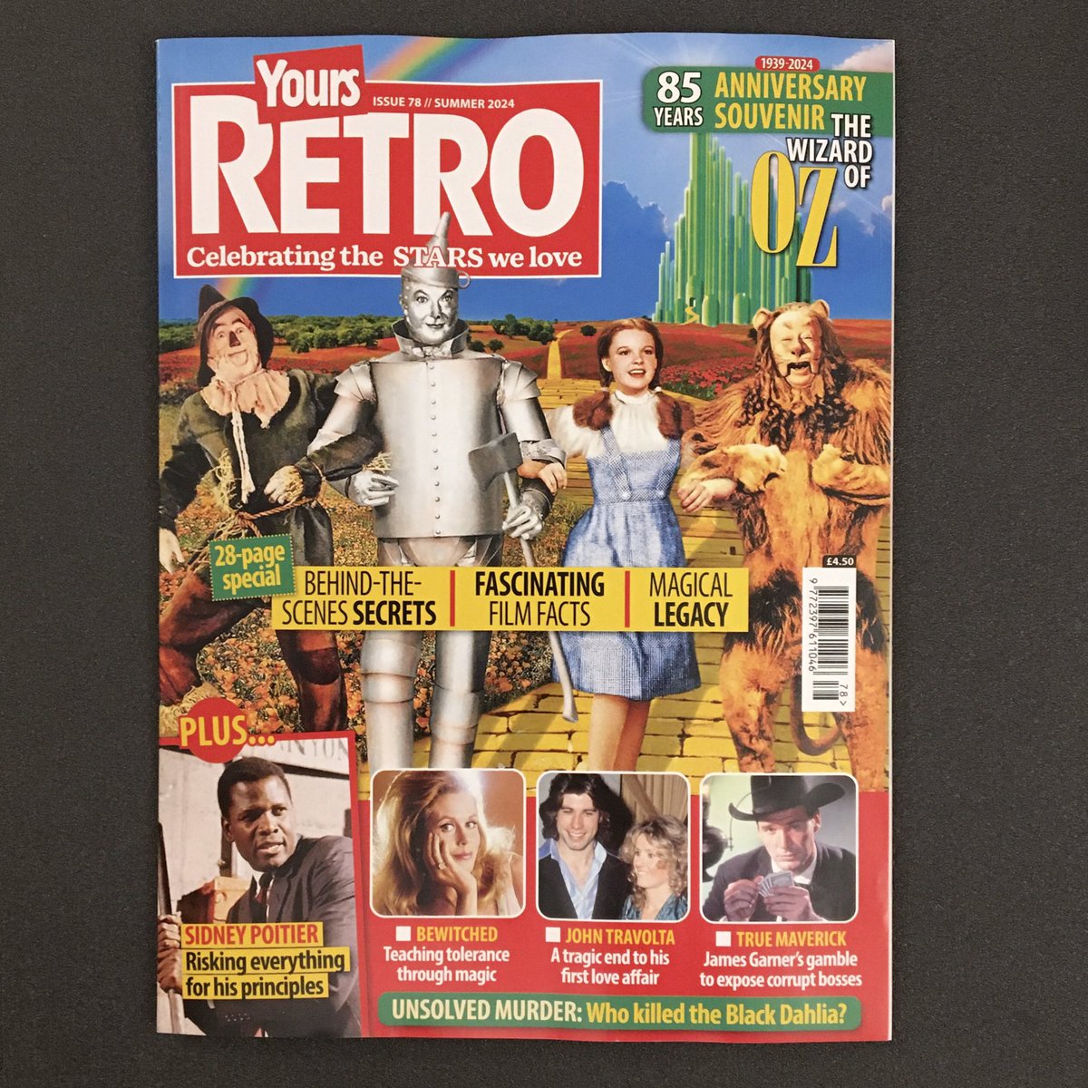 SteveGhostwords's tweet photo. #YoursRetro’s 78th issue lands across the UK tomorrow, including my feature on #JamesGarner’s legal battles with dishonest studio bosses. And many thanks to #GigiGarner for the kind words and signal boost. https://t.co/9UJoYnCchF