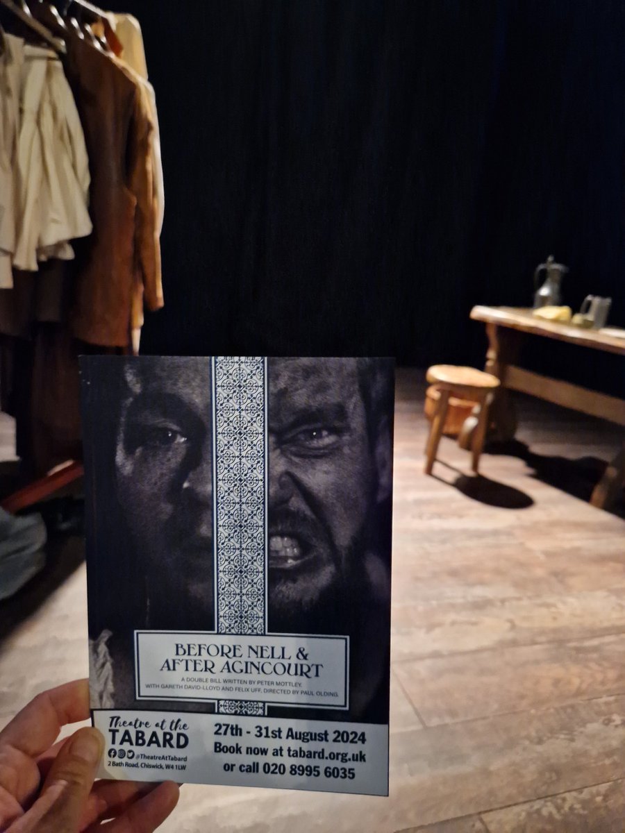 Amy (@amyc628) on Twitter photo Wow, just wow.
What a performance by <a href="/Pancheers/">Gareth David-Lloyd</a> in "After Agincourt" <a href="/TheatreAtTabard/">Theatre at the Tabard</a> tonight. I couldn't recommend it highly enough. Please go if you can. Wow, just wow.
What a performance by <a href="/Pancheers/">Gareth David-Lloyd</a> in "After Agincourt" <a href="/TheatreAtTabard/">Theatre at the Tabard</a> tonight. I couldn't recommend it highly enough. Please go if you can.