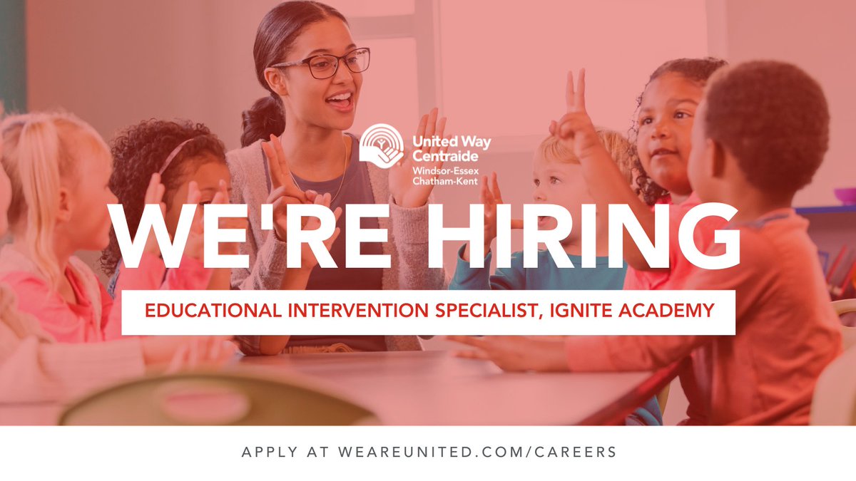Ignite Academy invites you to join our team as a Part-Time Educational Intervention Specialist! Apply Today: bit.ly/3X25ZXz

You can help positively impact young minds and empower them to reach their full potential!