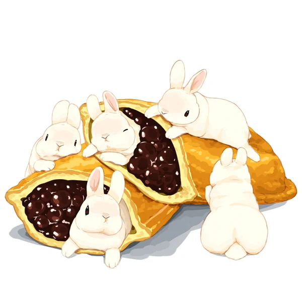 今年も月見バーガーの時期だからとりあえず今まで描いたものを 