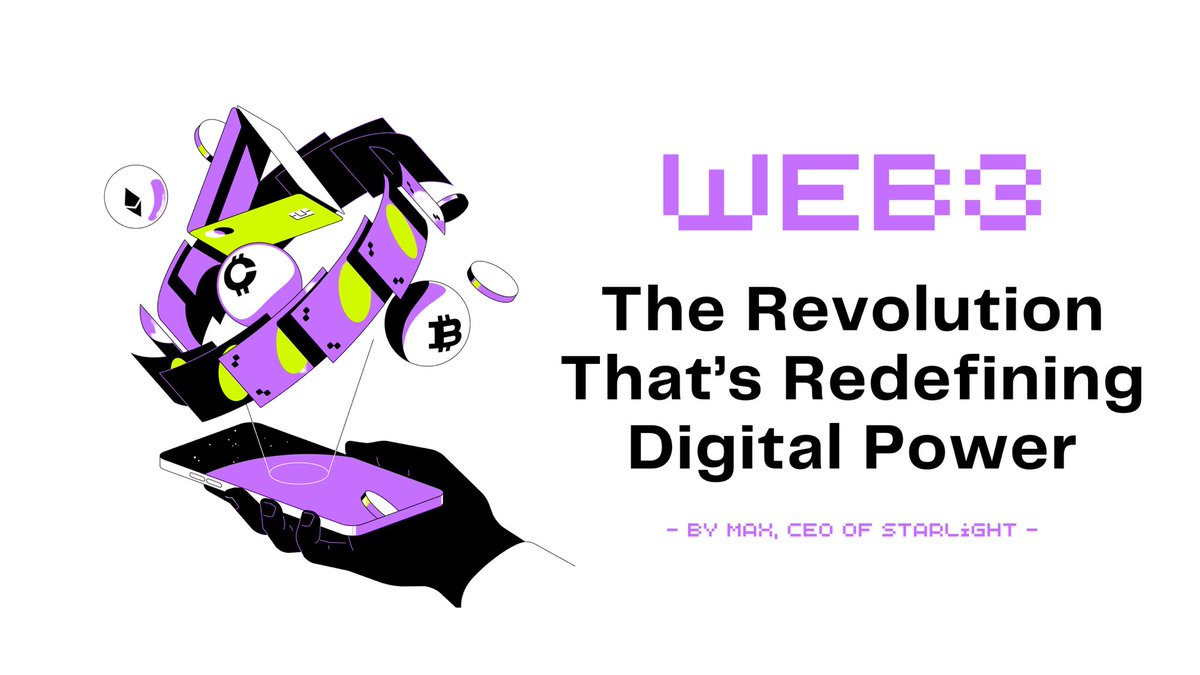 MaxTheVisionary's tweet image. What is Web3 and why it matters?
(🧵Let me explain)