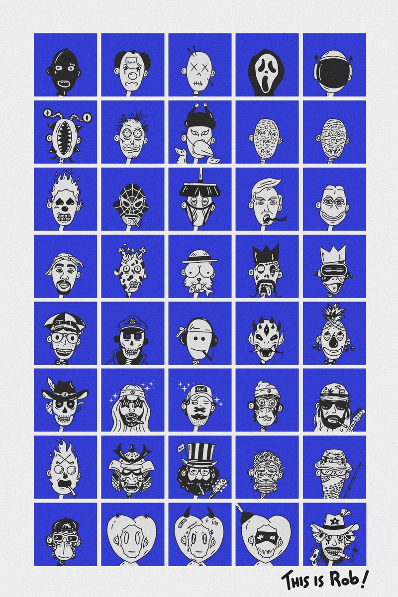 CBRNOIR's tweet image. @thisisarugg customs 🔥

#ThisIsRob

Burn 10 = 1 Custom Piece from artist @drop_cowboy #BASED 🔵