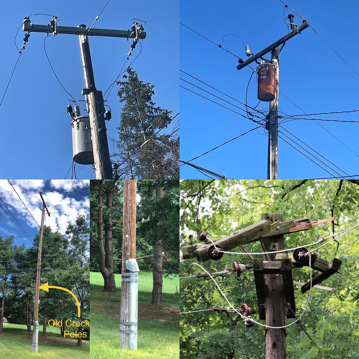 Nw8rRnm's tweet photo. @DTE_Energy How’s that “Proactive Pole Replacement Team” doing? Plenty of poles and old lines that are decades beyond the useful service life!
@MichiganPSC
@MIAttyGen
#FixTheDamGrid https://t.co/yjTWjOIu3v