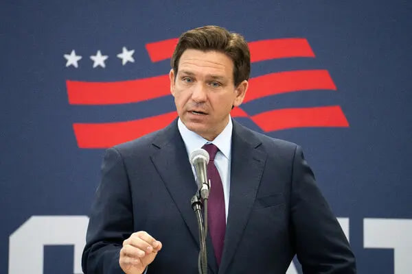 🚨BREAKING: Florida Governor Ron DeSantis is calling for Disgraced Congresswoman Alexandria Ocasio-Cortez ( AOC ) to be EXPELLED from Congress, denaturalized and DEPORTED.

Do you support this?
Yes or No