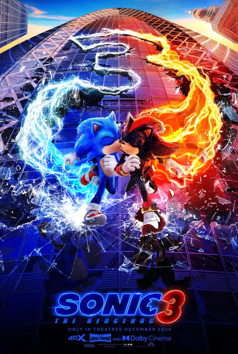 Guys look at the new sonic 3 poster