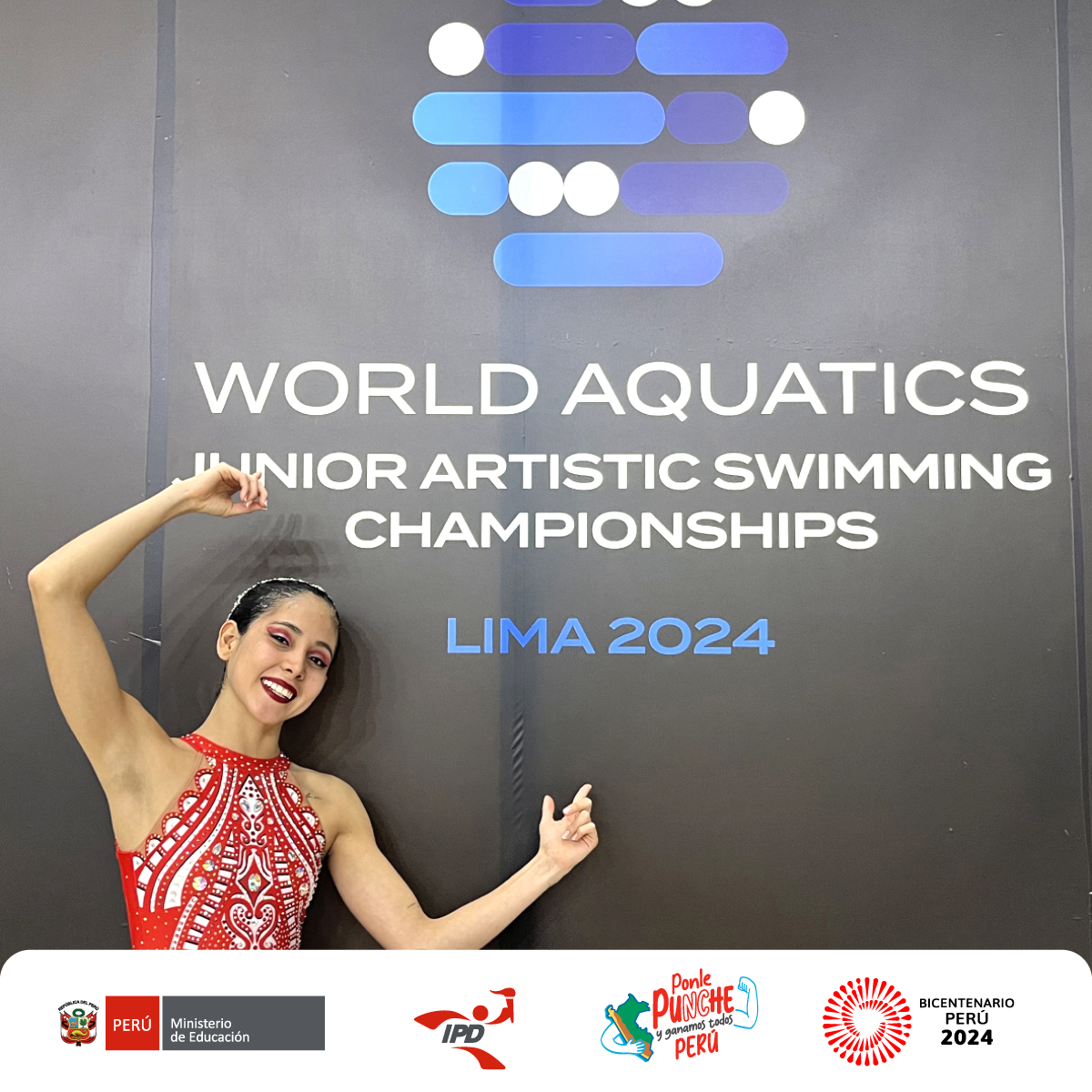 🔝 ¡Top 15 del mundo! 🌎

Camila Coronado, del Programa de Apoyo al Deportista (PAD) del IPD, se ubicó en el puesto 15 de la prueba Solo técnico, en el primer día del Mundial Junior de Natación Artística. 🇵🇪

Lee la nota aquí ➡️ gob.pe/es/n/1011586