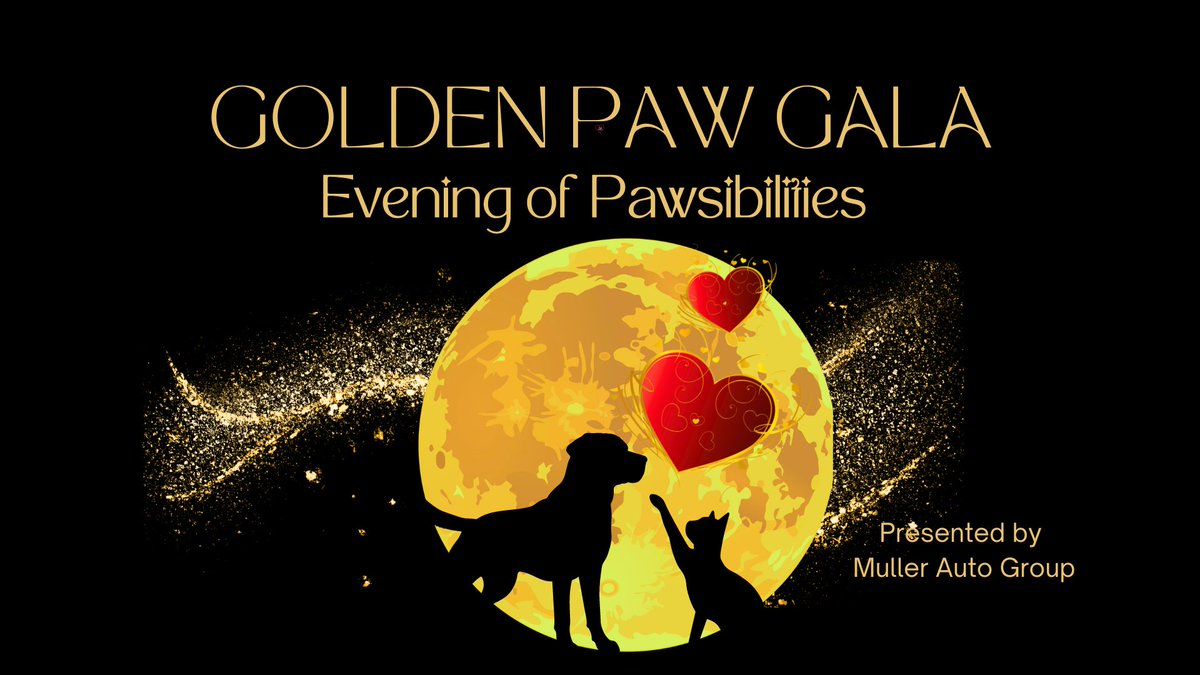 Pawty for a purpose at Heartland Animal Shelter’s Golden Paw Gala: heartlandanimalshelter.org/heartland-gold…