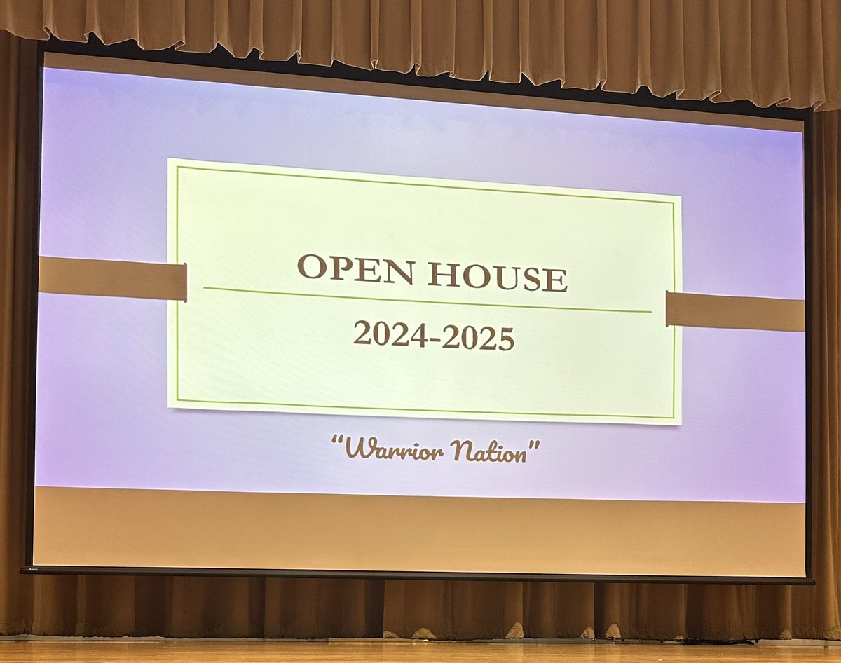 KrysWyll's tweet photo. Still hard to believe that my Bug is in high school! Up front and center waiting for @NISDWarren Open House to begin. #WarriorNation #ThatParent #Excited #FreshmanYear #ClassOf2028 #CalmDownMom https://t.co/Pm6f5dbEbV