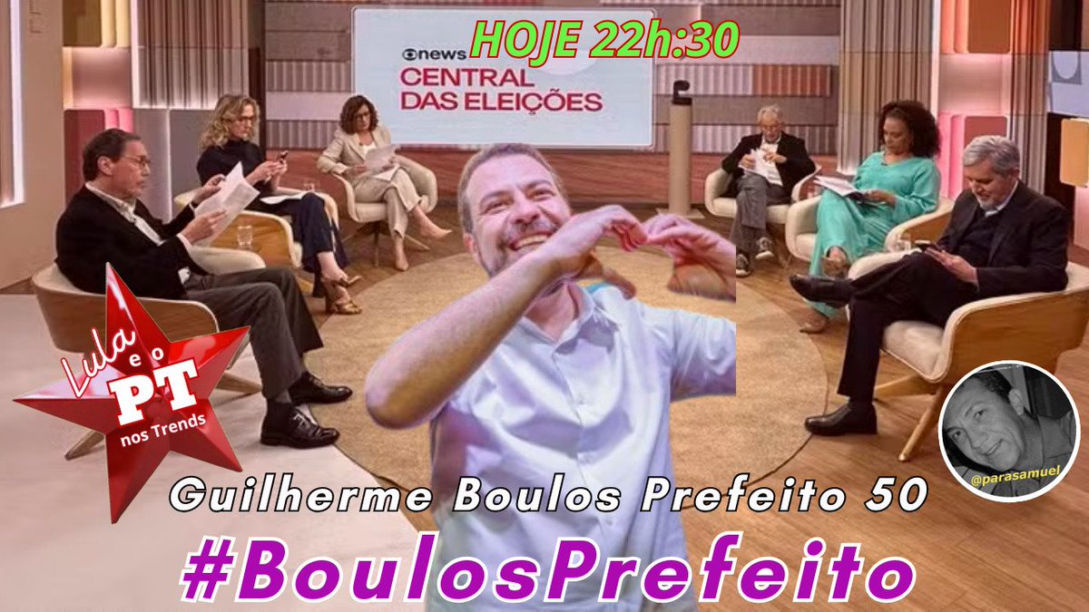 <a href="/InesNasciment12/">Ines Nascimento</a> <a href="/LulaPTnosTrends/">Lula PT nos Trends</a> <a href="/OAlagoas/">ALEIXO OMEHA</a> <a href="/mariavaleriame4/">mariameloAdEvogada❤️🇧🇷 ❤️</a> <a href="/heldeni3rios/">Heldeni S Canêda 🎸★彡🖤</a> <a href="/1960Denize/">Denize Quintiliano ✠💢 🚩🦑🌵🍞🚗 🧙L com Orgulho!</a> <a href="/GomesTata58/">Tata58 - Lula Presidente</a> <a href="/ReboucasEs88448/">Estevam Sampaio Rebouças</a> <a href="/EsquinesCangia1/">Esquines Cangiani ⛳</a> <a href="/Mairaavelino64/">🚩🚩Maira 🚩🚩</a> <a href="/GalvaoAmbrosio/">Galvão</a> <a href="/Jacilei16014018/">Jessica Lula 2026</a> <a href="/ameliaconta1/">Améliaconta1</a> <a href="/VaiLerPoha/">Ka Marx ☕📙🎶♊🏳️‍🌈🚩</a> <a href="/marrcioo/">Márcio Rocha</a> <a href="/achagas407/">Ana 13 #OBrasilVoltou🚩🚩🚩</a> <a href="/VIVIMARTINEZM8/">Vivi Martínez 💜</a> <a href="/seletivo1982/">John 🚩</a> <a href="/elohomrich/">Elohomrich 🚩🚩🚩🏴⭐️✊</a> <a href="/EstelaIbelli/">EstelaMarisIbelliLula13🚩🚩🇪🇭🇪🇭</a> <a href="/lucas_olibio/">Lucas</a> <a href="/esquerda_santos/">Esquerda Santista</a> <a href="/Marinalda62/">Marinalda Silva</a> <a href="/EledilsonFerr11/">Ele13</a> <a href="/heraclito_c/">.</a> <a href="/FunckFlavia/">Flávia</a> @Tweetando12 <a href="/Marcelusbraga7/">marcelus comunista Braga</a> <a href="/TaisaAdv/">Tai ⚖️🪴📚🎨🚩🚩🚩</a> <a href="/MariaJo00948202/">@VozVermelha. Antirracista e antifascista . 🚩📚</a> <a href="/robeuman/">Roberto Suman ★彡 🇧🇷🚩</a> <a href="/NeudeOliveira4/">Neu de Oliveira</a> @RotcivSatierf <a href="/Alexand92840726/">Alexandre</a> <a href="/Baiantifascista/">Baiano Antifascista</a> <a href="/Simonycorredora/">Simone Shut up & Listen</a> <a href="/neylopesmachado/">NEY 🚩⭐</a> <a href="/JorgeLuizNogu11/">Jorge Luiz Nogueira Filho Nogueira</a> <a href="/borgescm/">Borges do PT</a> <a href="/AlexandrePT13CV/">Alexandre PT</a> <a href="/chelleweda/">🚩Chelle🚩⚘☆</a> <a href="/andr67272991/">andré</a> <a href="/LulaOficial/">Lula</a> <a href="/ptbrasil/">PT Brasil</a> <a href="/Dry_ie/">Drica 🚩🚩</a> Guilherme Boulos Prefeito 50 
#LulaEstamosJuntos 

#BoulosPrefeito50 
#AposentadoriaHonrada