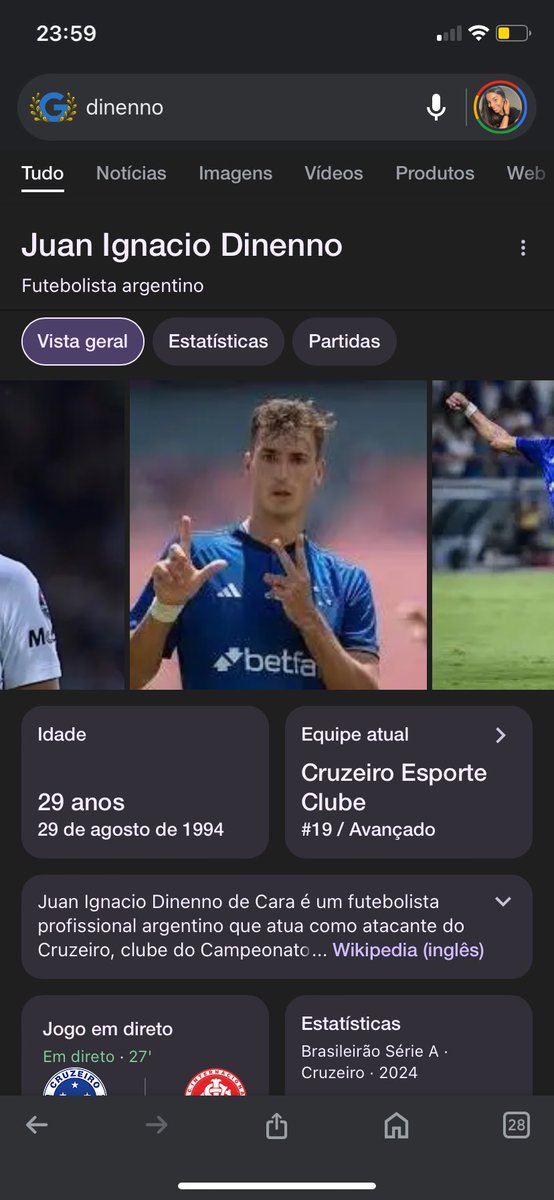 steffcec's tweet image. Seu presente de aniversário, Dinenno, não vai ser nenhuma lesão grave! 💙🙏🏽