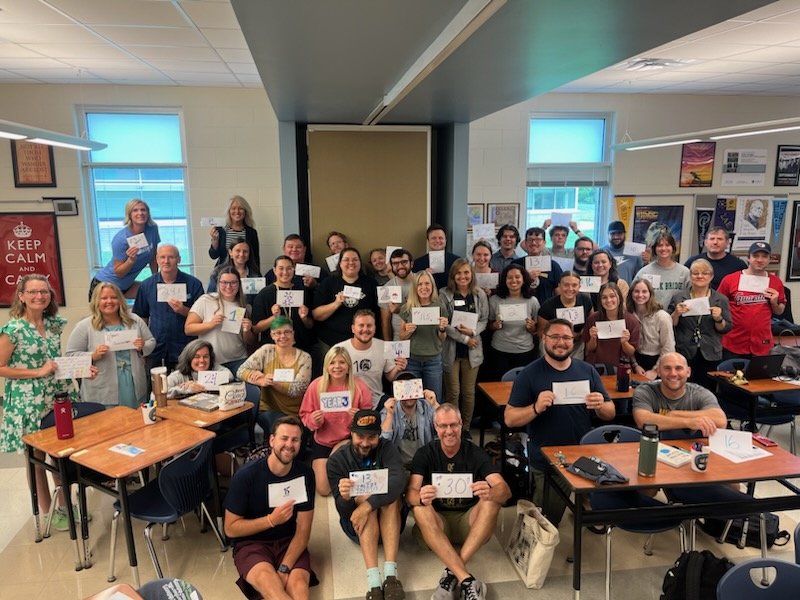 This account hasn't posted in a while but we are back and excited for the 2024-25 school year!  These two groups of social studies experts are ready to engage our students in civil discourse and have a lot of fun doing it!