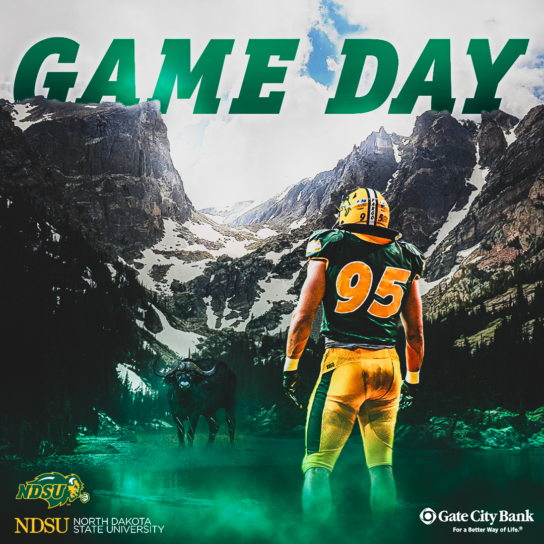 Bison in Prime Time!

🆚: Colorado
⏰: 7:00pm CT // 6:00pm MT
📌: Boulder, CO
🏟️: Folsom Field
📺: ESPN (es.pn/4dGcFlq)
🎙️: GoBison.com/AllAccess
📊: BisonStats.com