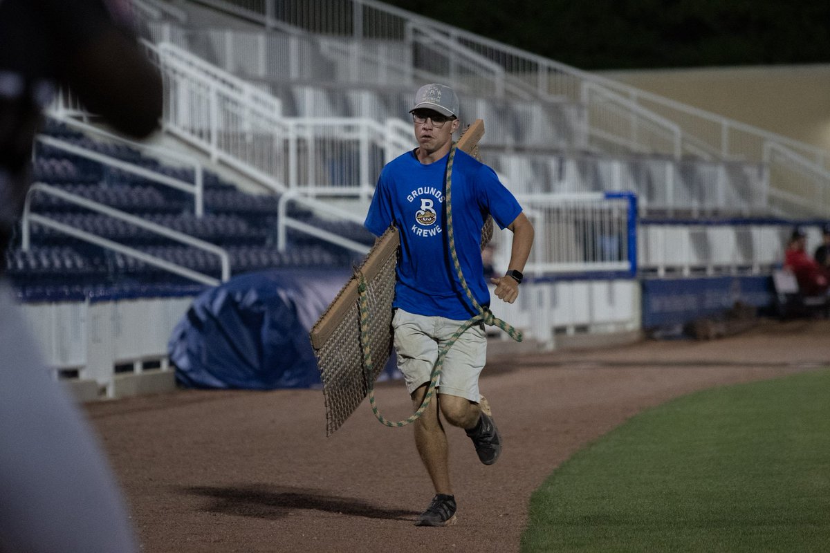 Javik Blake (@javblake8) on Twitter photo Assistant Groundskeeper Jaxon Rainey joins the <a href="/BiloxiShuckers/">Biloxi Shuckers</a> pregame show to break down how he keeps the field looking gorgeous, rebuilding the pitcher's mound this off-season and doing it all at just 20 years old!
We're live at 6:15!
📻 shuckers.info/listen-live Assistant Groundskeeper Jaxon Rainey joins the <a href="/BiloxiShuckers/">Biloxi Shuckers</a> pregame show to break down how he keeps the field looking gorgeous, rebuilding the pitcher's mound this off-season and doing it all at just 20 years old!
We're live at 6:15!
📻 shuckers.info/listen-live