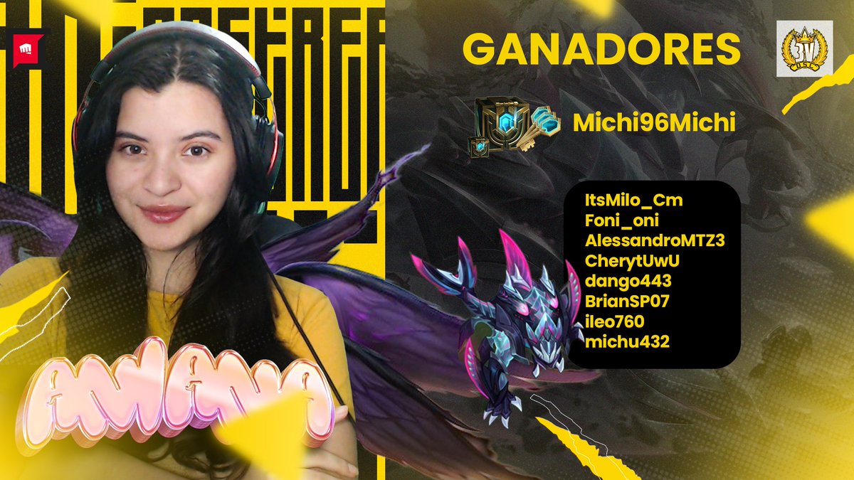 ¡Tenemos ganadoreeees!

A disfrutar de ese croma de Rek´sai primordial que nos trae el #EIP 

Muchas gracias por participar y atentos que se vienen más cositas.

#horadelshow #LLA