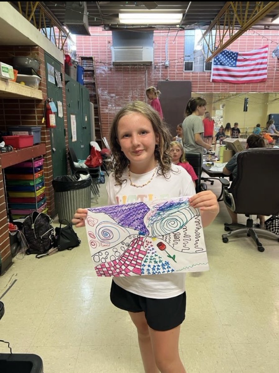 artsphereinc's tweet image. Week 3 was all about Zentangles! Campers filled pages with creative patterns, from numbers and letters to checkerboards. It was our quietest week yet—perfect for relaxation and self-care!
Art Sphere Inc updates: artsphere.org
#loveartsphereinc #SummerProgram2024 #philly