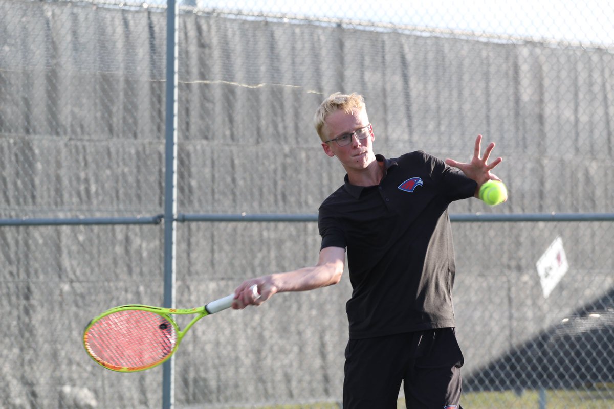 Hays Hawks win their first district match 17-2!! 🦅