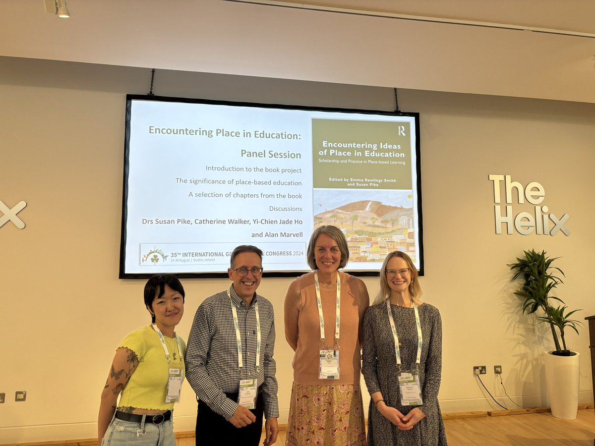 Dr Susan Pike 🌍 (@susanjpike) on Twitter photo We always said we would meet in person <a href="/igc2024dub/">@IGC2024Dub</a> and we did ❤️🌏❤️ #placebasedlearning #enquirylearning #inquiry Wonderful to share our stories of place and writing to support other educators via Encountering Place in Education We always said we would meet in person <a href="/igc2024dub/">@IGC2024Dub</a> and we did ❤️🌏❤️ #placebasedlearning #enquirylearning #inquiry Wonderful to share our stories of place and writing to support other educators via Encountering Place in Education