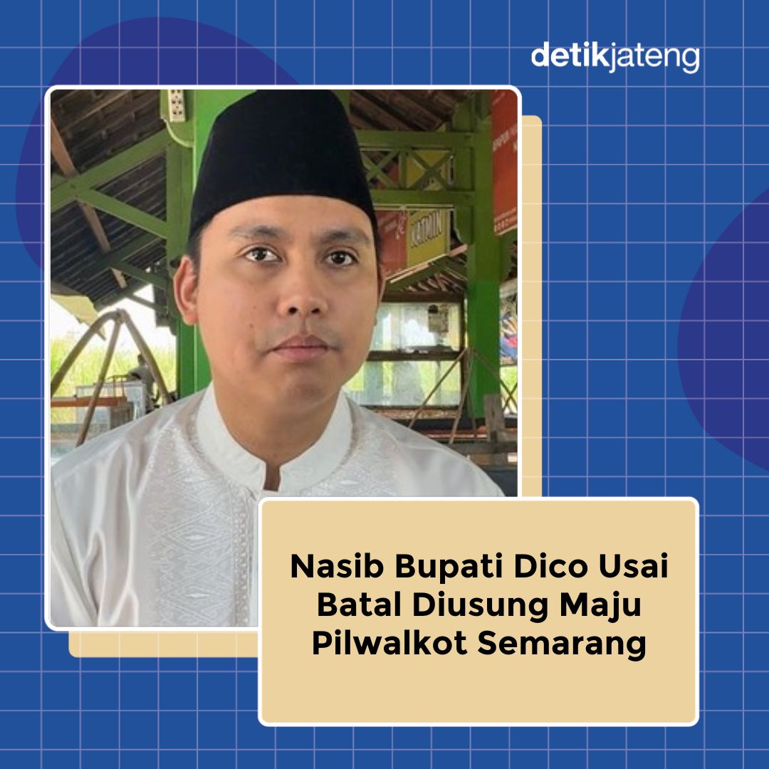 detikjatengcom's tweet image. Nama Bupati Kendal, Dico Ganinduto, tidak lagi terdengar sebagai bakal Calon Wali Kota Semarang. Dia juga tidak ditugaskan dalam Pemilihan Bupati Kendal.

&amp;gt;&amp;gt; detik.com/jateng/pilkada…

#kendal #semarang #dico #DicoGaninduto #pilkada2024 #detikpilkada