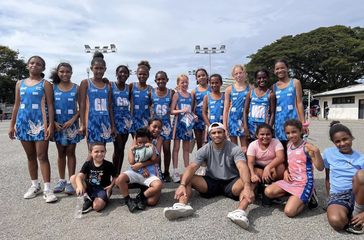 LeagueOne_EN's tweet image. Will Genia has been spending some time back in Papa New Guinea 🇬🇳 coaching grass roots rugby before returning to his League One team @liners_players for the 2024-2025 season! 🙌

Great to see him inspiring the next generation of rugby stars! ✨ 

#NTTLeagueOne | #GoForwardAsOne