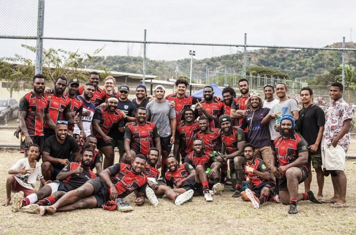 LeagueOne_EN's tweet image. Will Genia has been spending some time back in Papa New Guinea 🇬🇳 coaching grass roots rugby before returning to his League One team @liners_players for the 2024-2025 season! 🙌

Great to see him inspiring the next generation of rugby stars! ✨ 

#NTTLeagueOne | #GoForwardAsOne