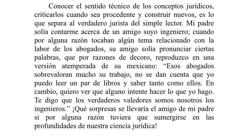 Lo que se dijo hoy en la mañanera, respecto de que “tampoco es tan complicado el Derecho”, me recordó un párrafo que escribí en mi tesis profesional, y que les comparto.