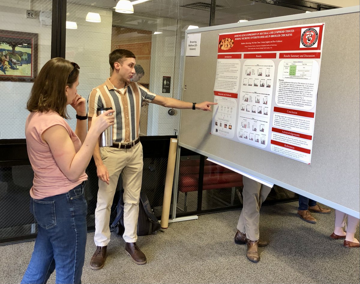 RaviKulkarniLAB's tweet photo. Great Day at our NCSU-CVM's Litwack Research Day. https://t.co/Cc0fqea8oE